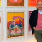 Peter Max appearing with his psychedelic work
