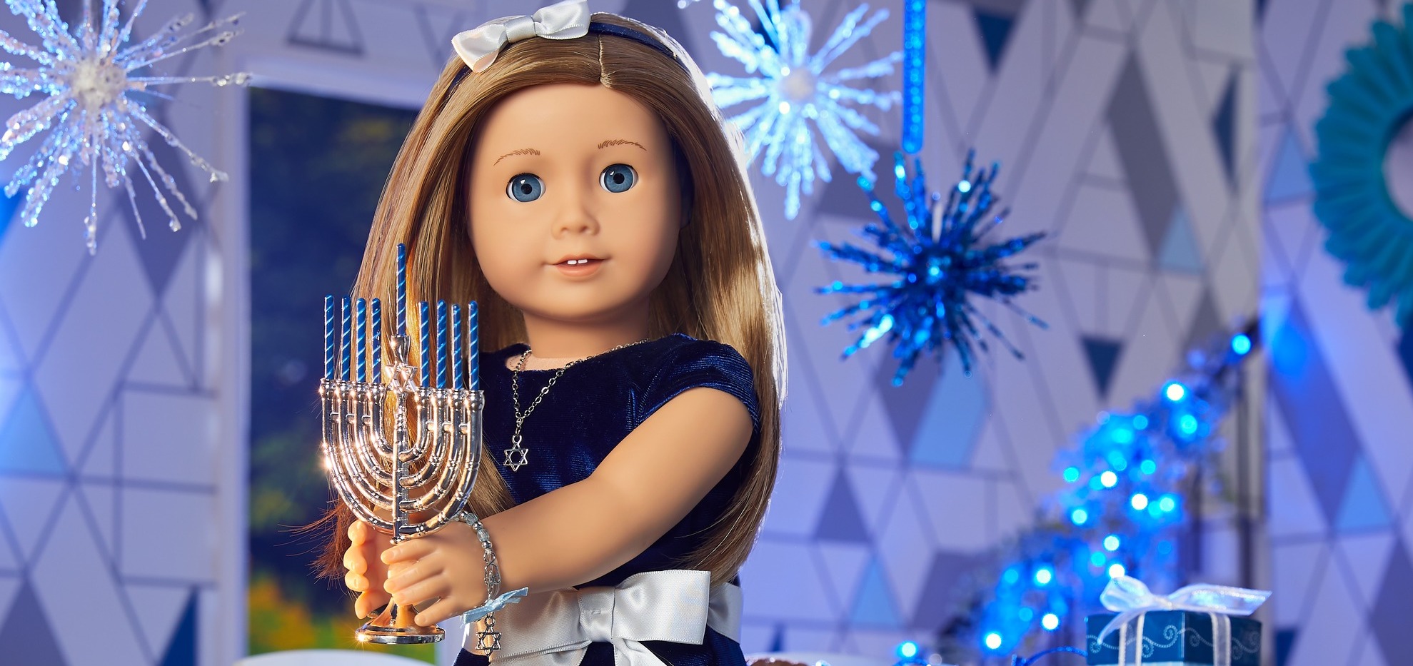 American girl shop rebecca hanukkah set