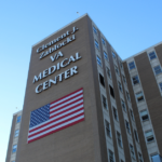 Menorah at veterans hospital  